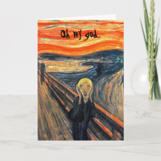 'You're How Old?' (Blonde) Card (Front)