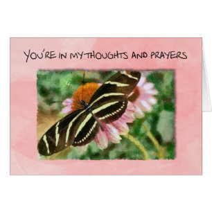 You're in my thoughts during cancer treatments