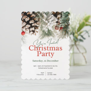 You're invited Christmas Party Invitation