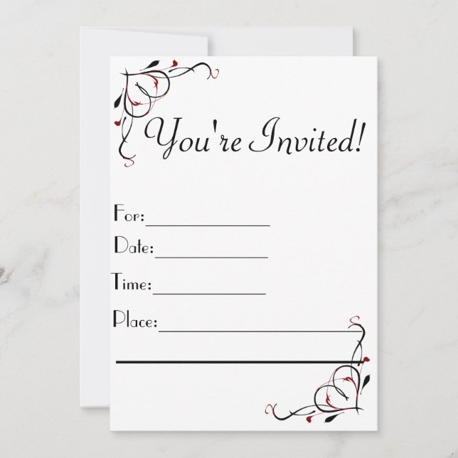 You're Invited Invitations (Front)