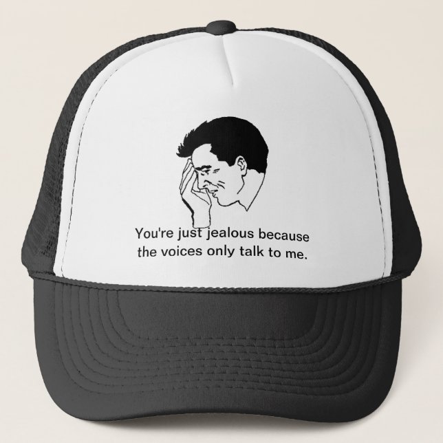 You're just jealous ... trucker hat (Front)