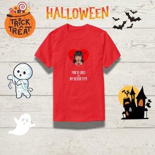 "You're Just Not My Blood Type" Funny Vampire T-Shirt