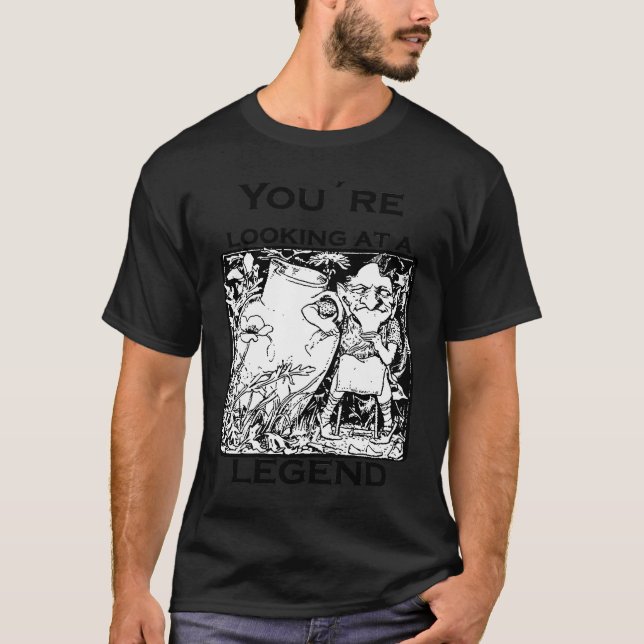 You're Looking At A Legend St Patricks Day Clurich T-Shirt (Front)