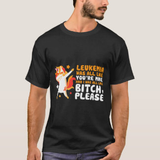 You're Mine Please Unicorn Leukaemia Awareness Gif T-Shirt