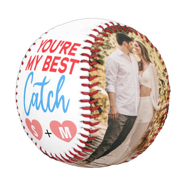 You're My Best Catch Boyfriend 2 Photo  Baseball (Angled)