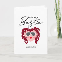 You're My Bestie Funny Friendship Personalised