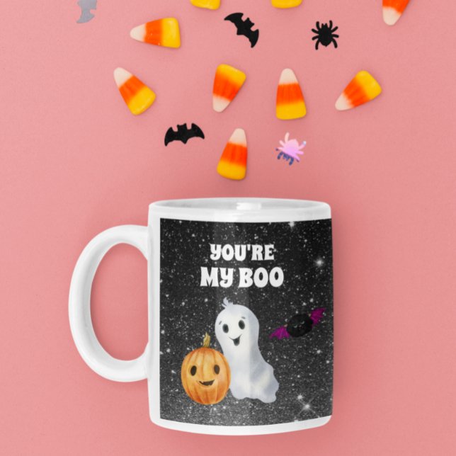 You're my Boo Cute Ghost Friend Gift  Coffee Mug (Creator Uploaded)