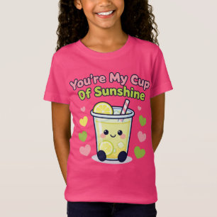 You're My Cup of Sunshine Cute Lemonade Kawaii Des T-Shirt