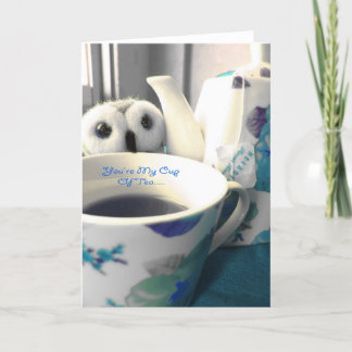 You're My Cup Of Tea Holiday Card