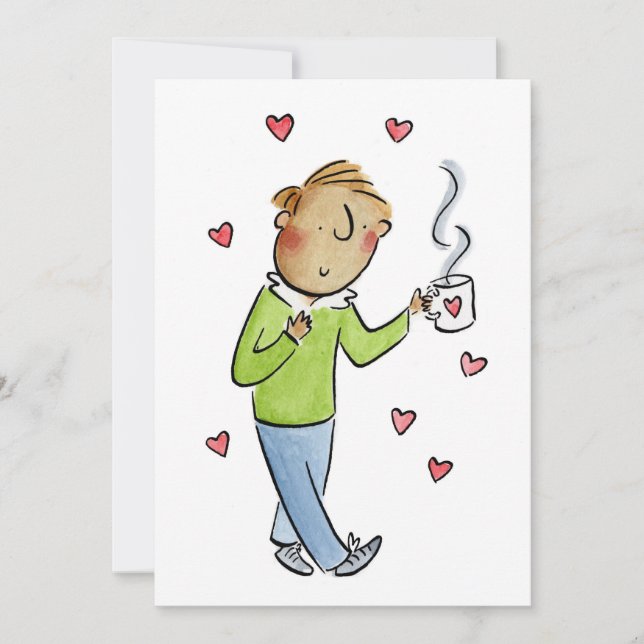 You're my Cup of Tea Invitation (Front)