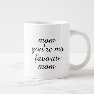 You're My Favourite Mum Mother's Day Gift Coffee Large Coffee Mug