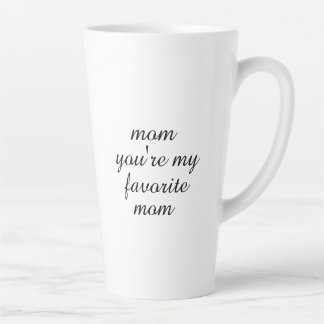 You're My Favourite Mum Mother's Day Gift Coffee Latte Mug