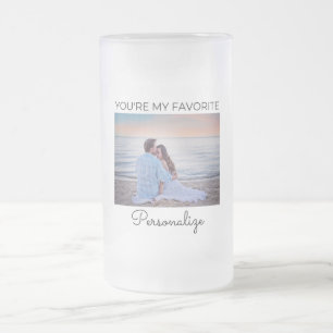 You're My Favourite Personalised Frosted Mug