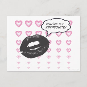 You're My Kryptonite Postcard