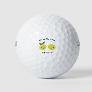 You're My Main Squeeze Lemons Golf Balls