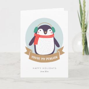 You're My Penguin Christmas Card
