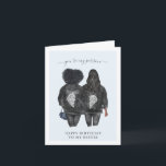 You're My Person | Best Friend Birthday Card<br><div class="desc">Remembering your friend on their birthday with a card already shows you care, but if you love them like family, or they truly are your best friend, a custom card is a must! Please let me know if you need any changes to hair color/style. Add your custom wording to this...</div>