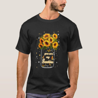 Youre My Sun Shine Sunflower Butterfly T-Shirt