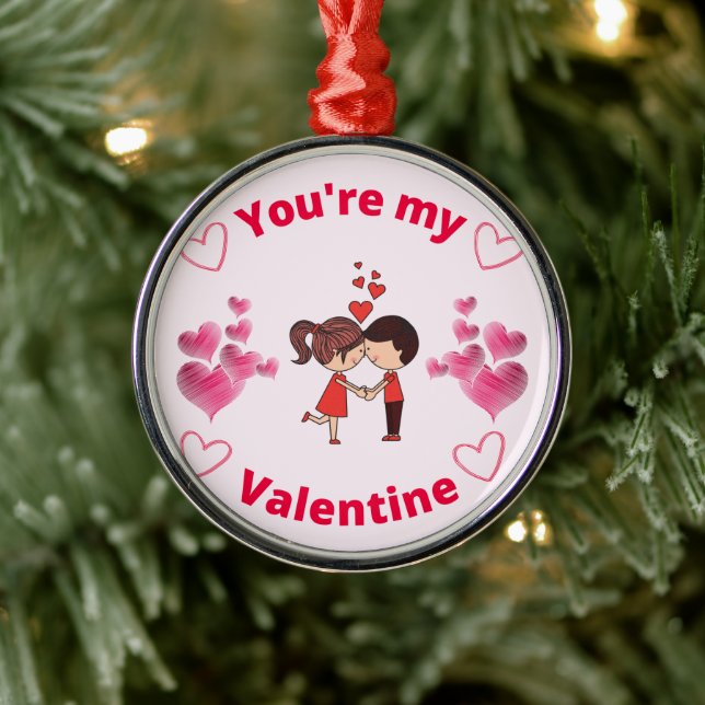 You're my Valentine - Valentines Day Party   Metal Tree Decoration (Tree)