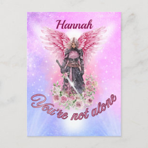 You're Not Alone Postcard