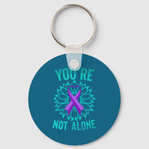 Youre Not Alone Premium  Key Ring