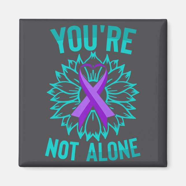 Youre Not Alone Premium  Magnet (Front)