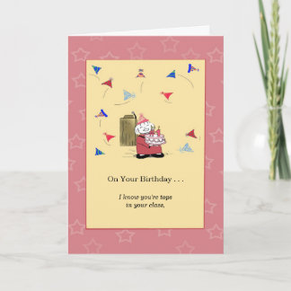 You're Number One with Me - Birthday Card