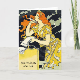 You're On My Shortlist Card