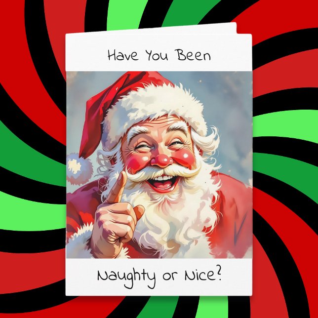 You're on the Naughty List Again | Funny Christmas Holiday Card (Creator Uploaded)