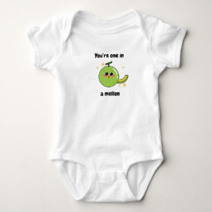 You're One in a Mellon Funny Fruit Lover T-Shirt Baby Bodysuit