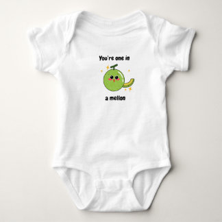You're One in a Mellon Funny Fruit Lover T-Shirt Baby Bodysuit