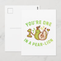 You're One In A Pear-Lion Pear Pun