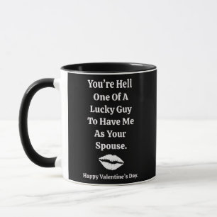 You're One Lucky Guy Valentine's Day Mug
