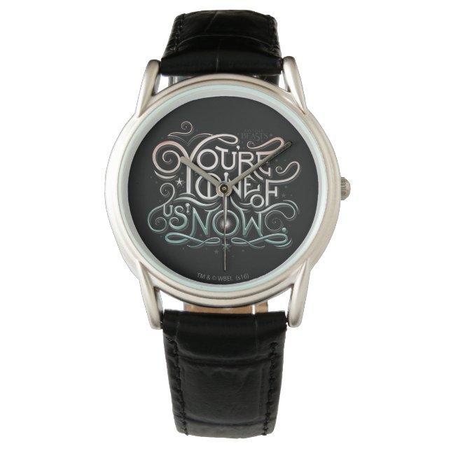 You're One Of Us Now Colourful Graphic Watch (Front)