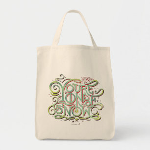 You're One Of Us Now Green Graphic Tote Bag