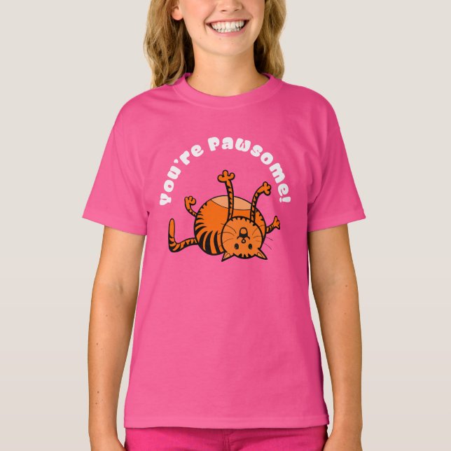 You're Pawsome T-Shirt (Front)