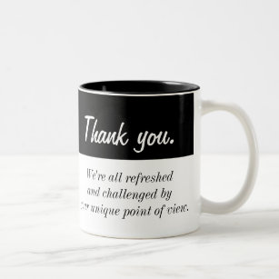 You're Point of View Two-Tone Coffee Mug