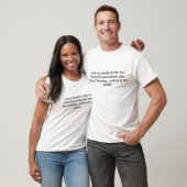 You're probably in the Tea Party if... T-Shirt (Unisex)