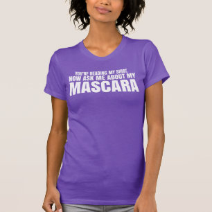 You're reading my shirt - Younique Mascara