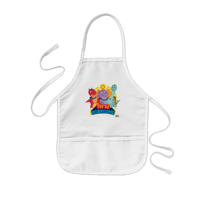 You're Roarsome | Dino Ranch Kids Apron (Front)