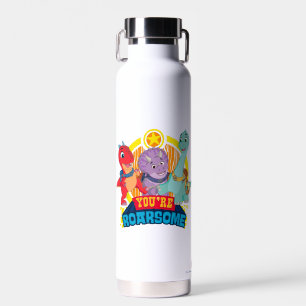 You're Roarsome   Dino Ranch Water Bottle