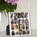 You're Still the One 20 PIcture Anniversary Photo Plaque<br><div class="desc">Wedding anniversary photo gift for your partner. The design features oversized print which reads "You're Still the One", displayed as an overlay on your pictures. The photo template is set up for you to add 20 of your favourite photos, all of which are displayed in vertical portrait format. This grid...</div>