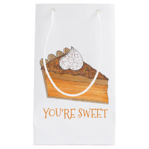 You're Sweet Potato Pie Slice Christmas Soul Food Small Gift Bag