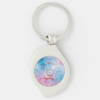 You're the Apple of My Pie Key Ring