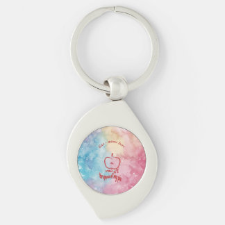 You're the Apple of My Pie Key Ring