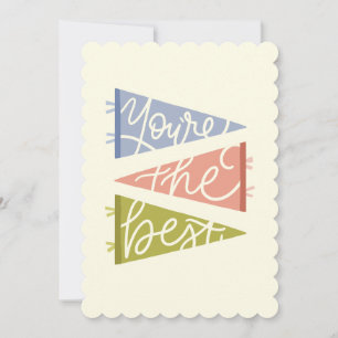 You're The Best - Thank You Card