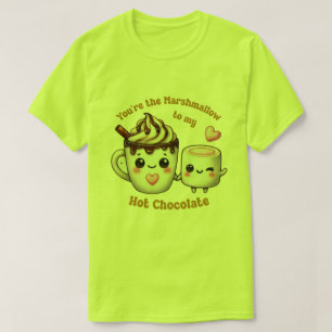 You're the Marshmallow to My Heart - Cute Hot Choc T-Shirt