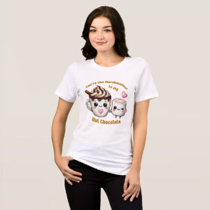 You're the Marshmallow to My Heart - Cute Hot Choc Tri-Blend Shirt