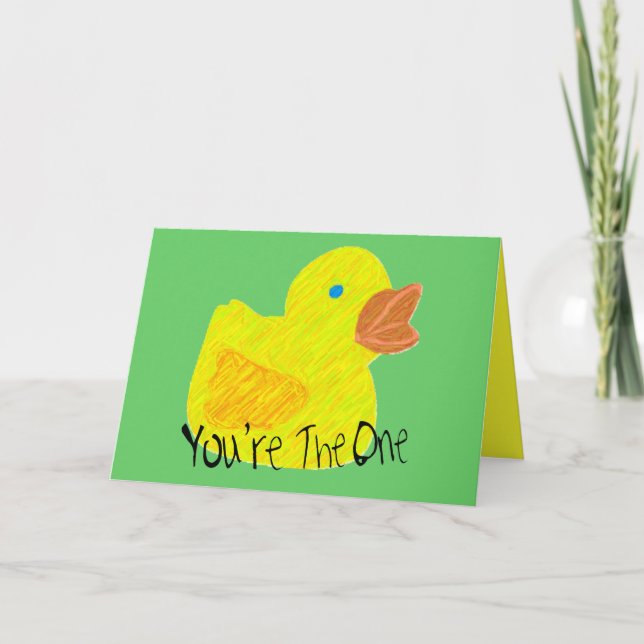 You're The One Card (Front)