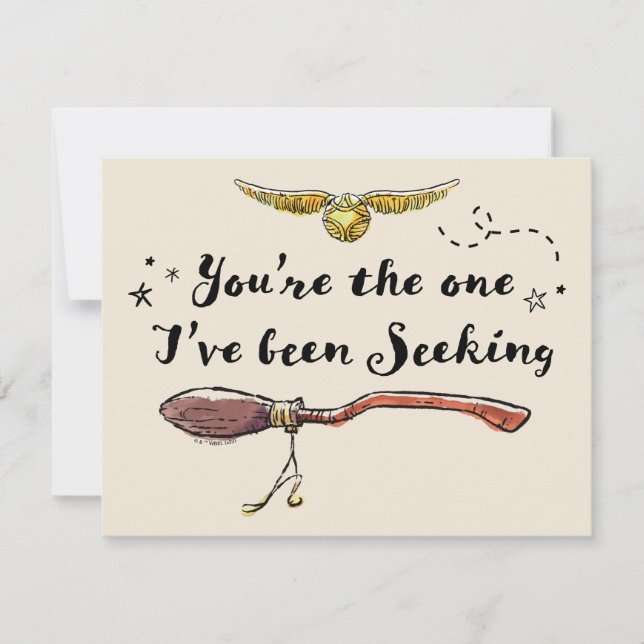 You're The One I've Been Seeking Card (Front)